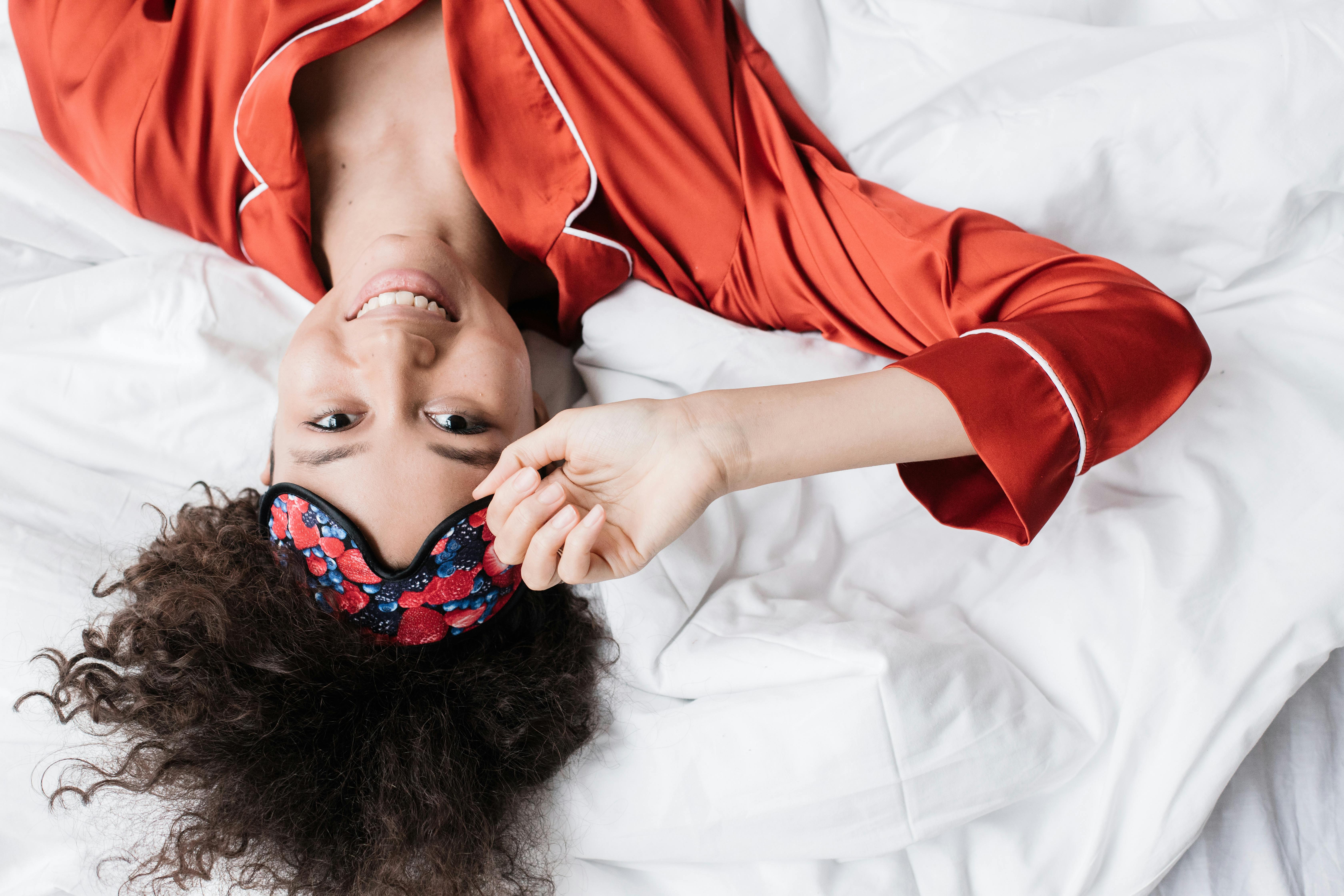 Silky satin material